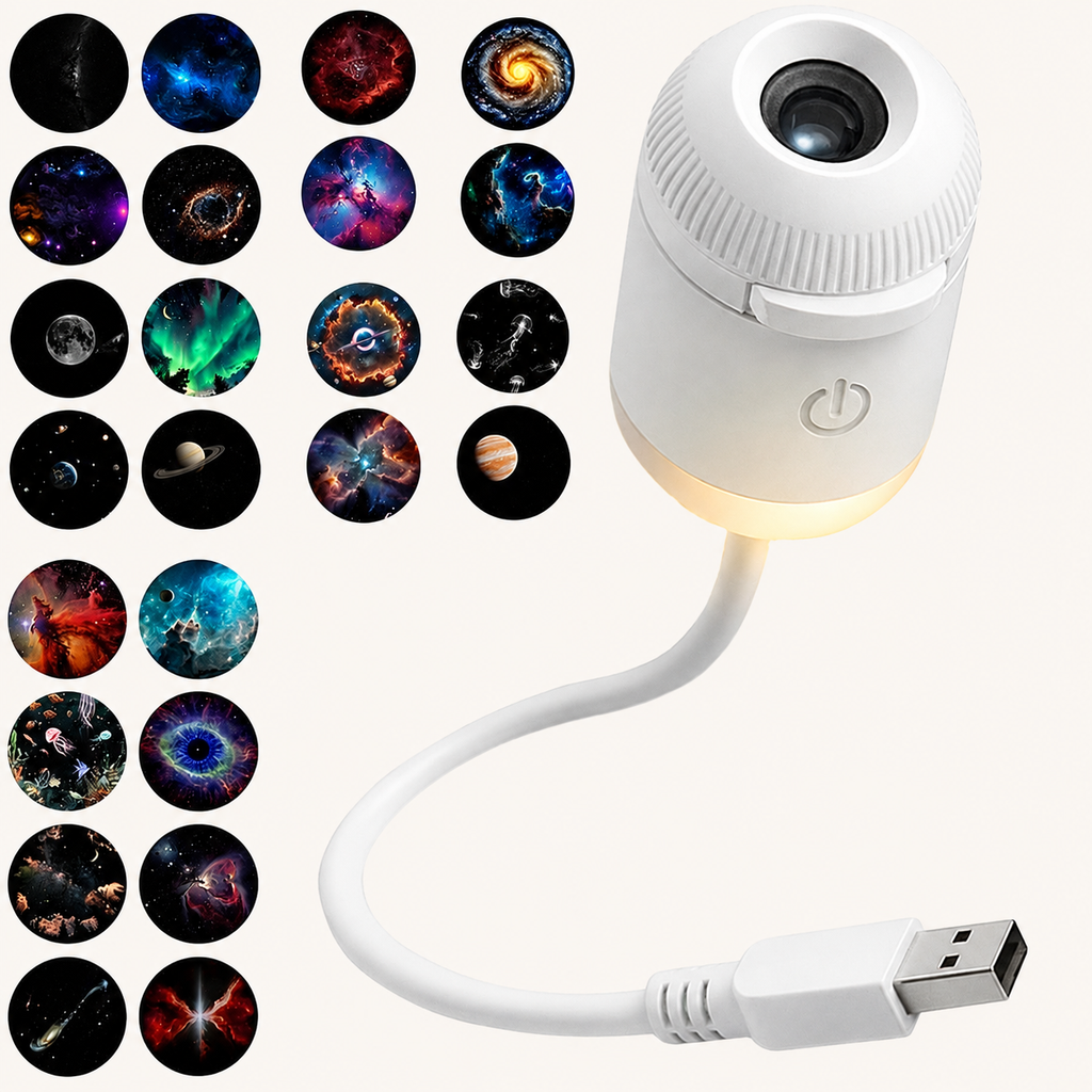 Proyector Zelix™ de Galaxias y Estrellas
