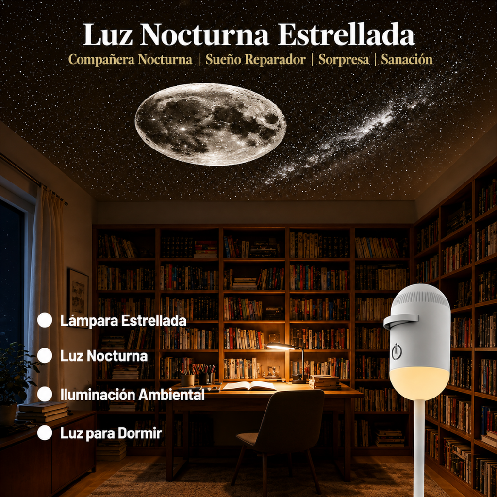 Proyector Zelix™ de Galaxias y Estrellas